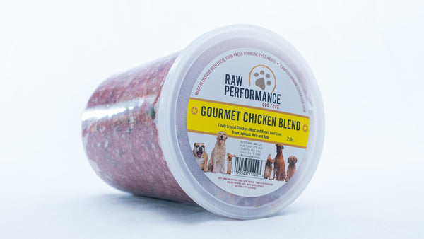 Raw Performance Gourmet Blend Chicken Dog Food