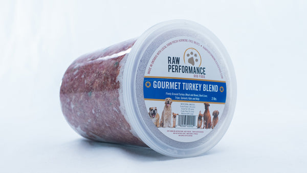 Raw Performance Gourmet Blend Turkey Dog Food