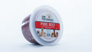 Raw Performance Pure Beef Dog Food