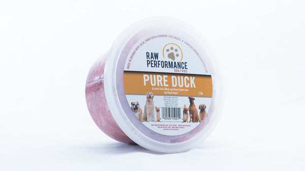 Raw Performance Pure Duck Dog Food