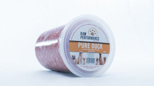 Raw Performance Pure Duck Dog Food