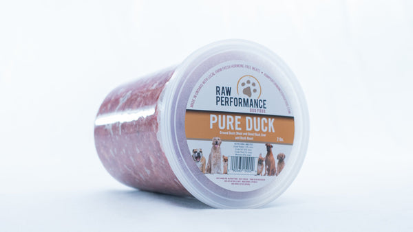 Raw Performance Pure Duck Dog Food