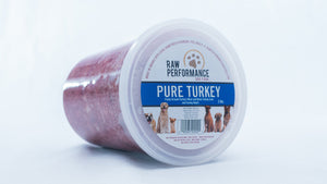 Raw Performance Pure Turkey Dog Food