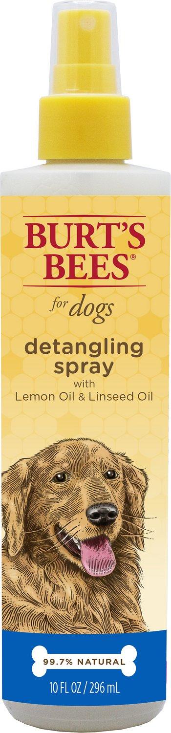 Burt's Bees Spray démêlant pour chiens au citron et huile de lin