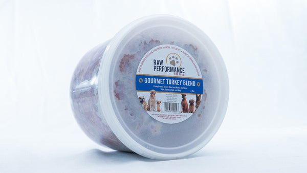 Raw Performance Gourmet Blend Turkey Dog Food