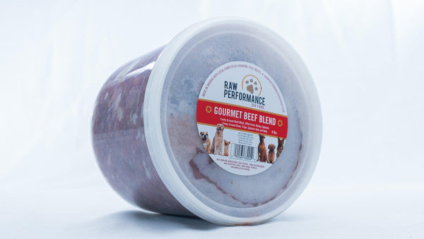 Raw Performance Gourmet Blend Beef Dog Food