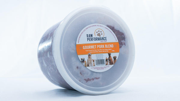 Raw Performance Gourmet Blend Pork Dog Food