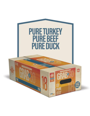 Nourriture pour chien surgelée Big Country Raw Grab N Go Pure Deal
