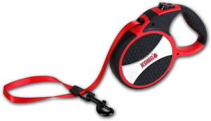 KONG Explore Retractable Dog Leash, Red