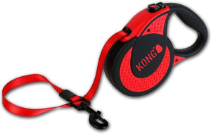 KONG Ultimate Retractable Dog Leash, Red