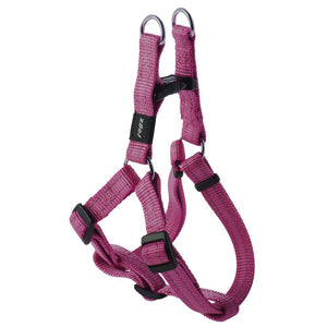 Rogz Classic Step-in Dog Harness, Pink, Medium