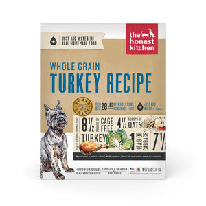 The Honest Kitchen Turkey Whole Grain Dehydrated Dog Food