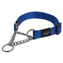 Collier pour chien Rogz Fanbelt Half-Check, bleu