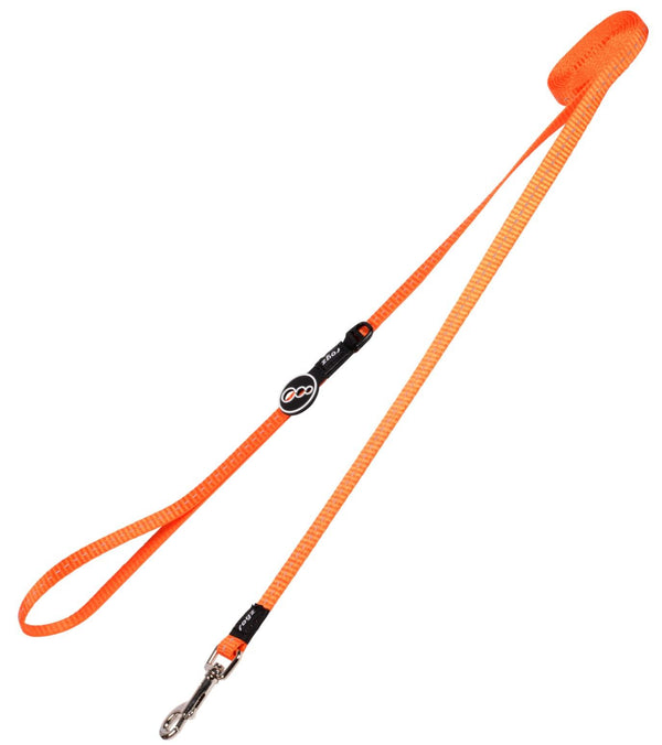 Rogz Classic Dog Leash, Orange, Small