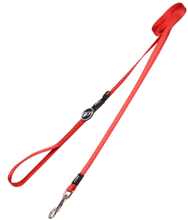 Rogz Classic Dog Leash, Red, Small