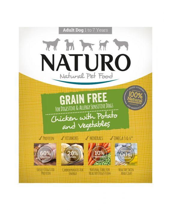 Naturo Chicken with Potato & Vegetables Grain-Free Wet Dog Food