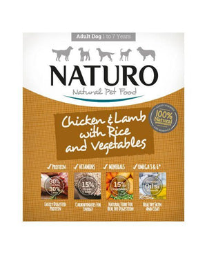 Naturo Chicken & Lamb with Rice & Vegetables Wet Dog Food