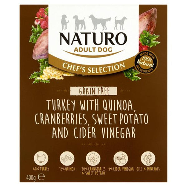 Naturo Chef's Selection Turkey Grain-Free Wet Dog Food