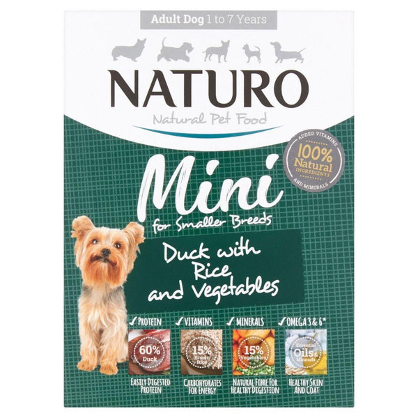 Naturo Mini Duck with Rice & Vegetables Wet Dog Food