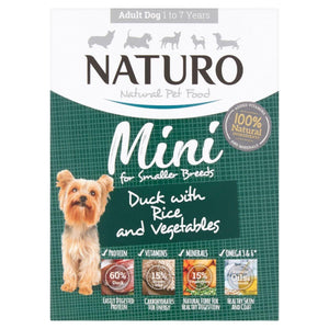 Naturo Mini Duck with Rice & Vegetables Wet Dog Food