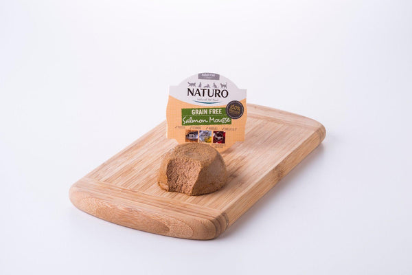 Naturo Salmon Mousse Grain-Free Wet Cat Food
