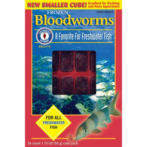 San Francisco Bay Brand Bloodworms Cube Frozen Fish Food
