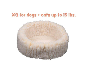 HuggleHounds HuggleFleece HuggleSnuggler Dog & Cat Bed
