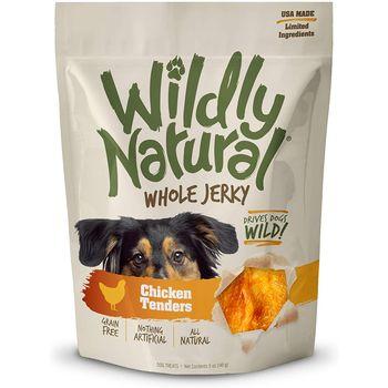 Wildly Natural Whole Jerky Chicken Tenders Dog Treats