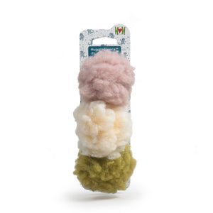 HuggleHounds HuggleKats Balles en peluche FlufferFleece pour chats