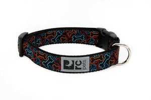 RC Pets Clip Dog Collar, Bones