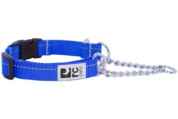RC Pets Primary Training Clip Dog Collar, Royal Blue