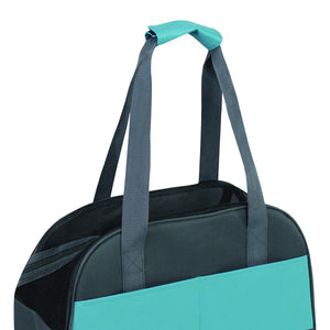 TUFF Top Load Travel Pet Carrier, Blue, 18.5 x 8 x 11.5-in