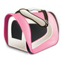 TUFF Soft Airline Pet Carrier, Pink, 17 x 10 x 9-in