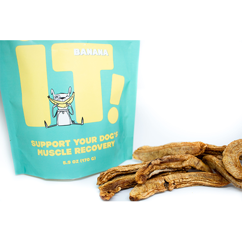 Snack It! Whole Bananas Dried Sugar-Free Sulphate Free Dog Treat 5.9 oz