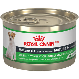 Royal Canin Canine Health Nutrition Mature 8+ Loaf in Sauce Wet Dog Food Can