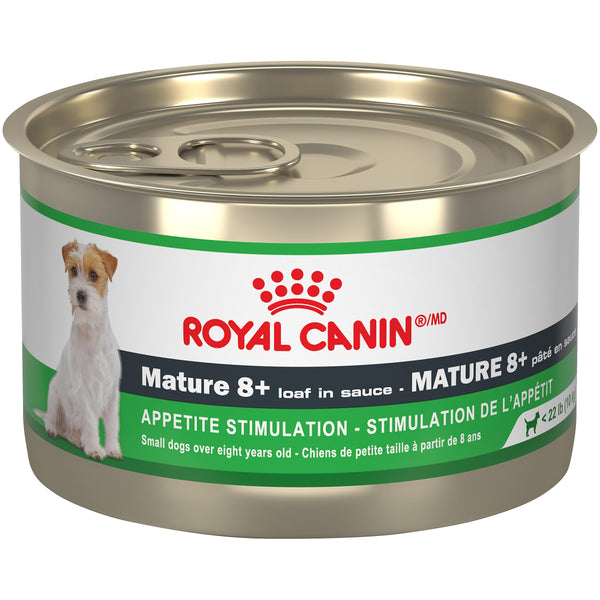 Royal Canin Canine Health Nutrition Mature 8+ Loaf in Sauce Wet Dog Food Can