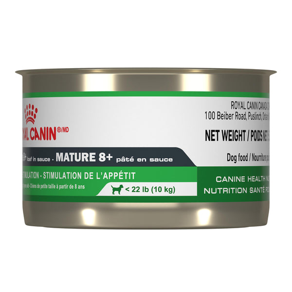 Royal Canin Canine Health Nutrition Mature 8+ Loaf in Sauce Wet Dog Food Can