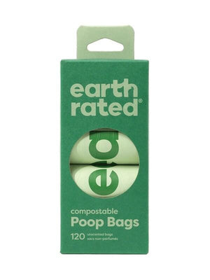 Earth Rated Poop Bags Refill Pack, Compostable, Unscented