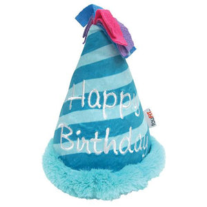 foufouBRANDS Chapeau d'anniversaire, Bleu