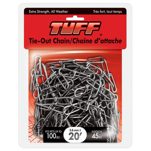 TUFF Tie-Out Chain for Dogs up to 100-lb