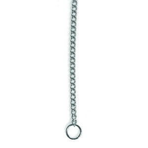 TUFF Link Fine Chrome Dog Choke