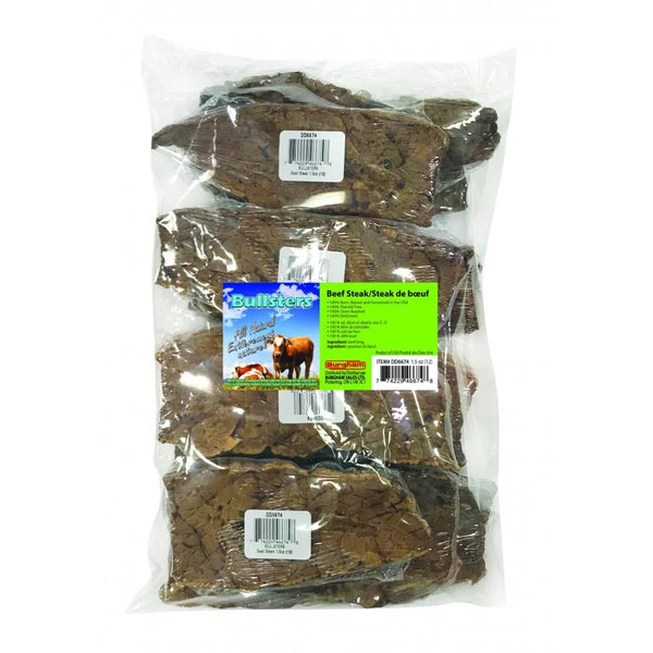 Bullsters Friandises pour chiens Steak de poumon grillé