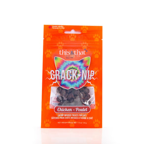 This & That Crack Nip Chicken Cat Treats