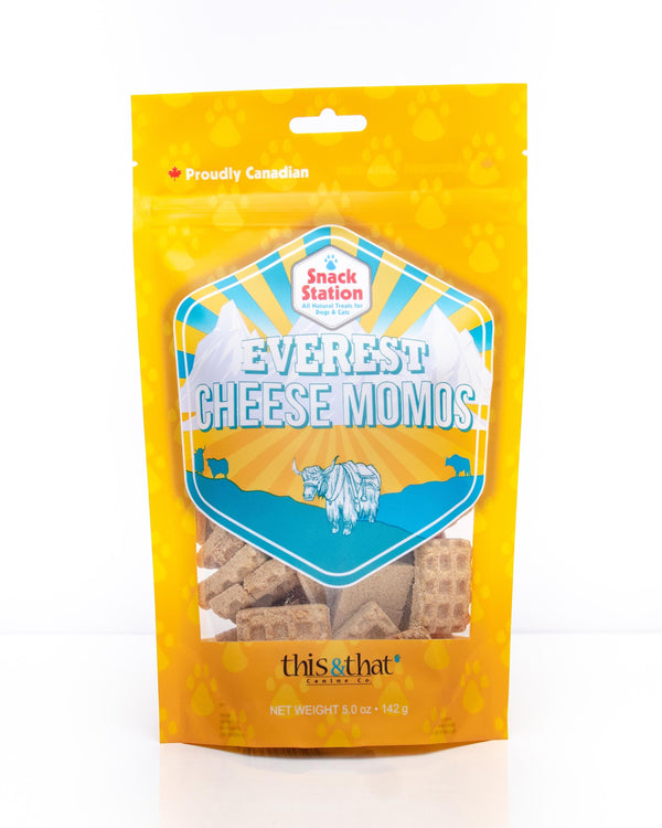 This & That Snack Station Everest Cheese Momos Dog Treats