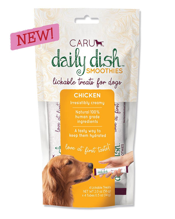 Caru Daily Dish Smoothies Chicken Lickable Dog Treats