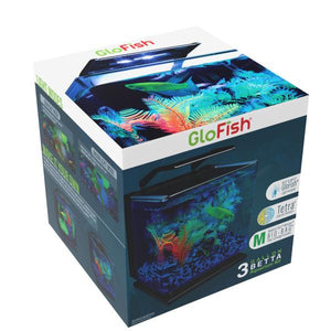 GloFish Betta Glass Aquarium Kit