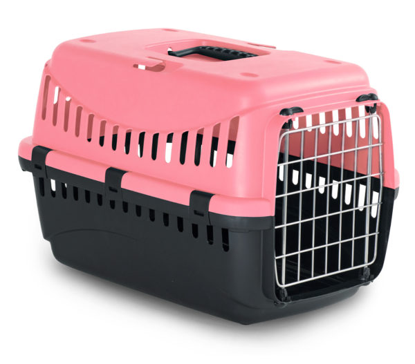 Bergamo Pet Carrier Gipsy Metal Door, Coral