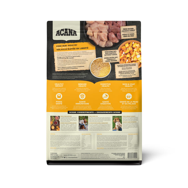 ACANA Healthy Grains Free-Run Poultry Dry Dog Food