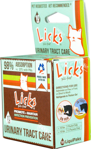 Licks Pill-Free Urinary Tract Care Cat Supplement