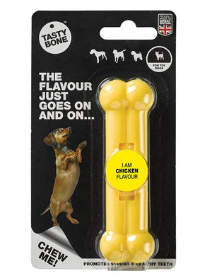 Tasty Bone Nylon Bone Chicken Dog Toy
